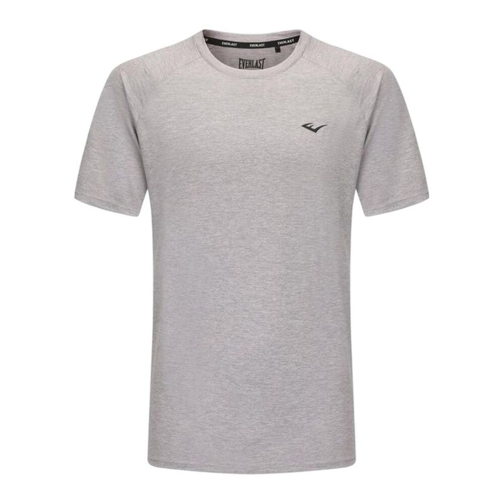 Everlast Mens Chest Logo T-Shirt / Gray Marl
